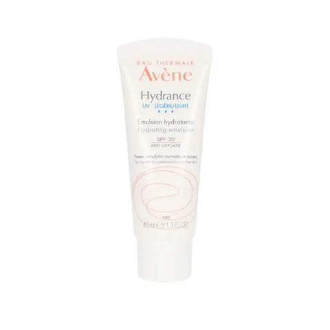 Avene Hydrance Moisturizer SPF30 in 40ml jar, lightweight facial moisturizer with sun protection, by Jag Couture London - New York.