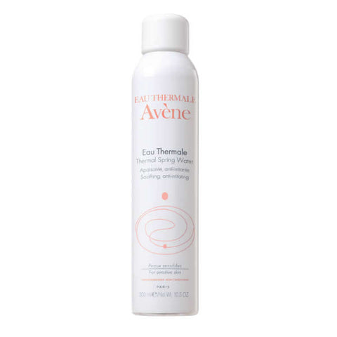 Jag Couture London New York Avène Thermal Spring Water Spray 300ml bottle, cooling facial mist with mineral-rich spring water