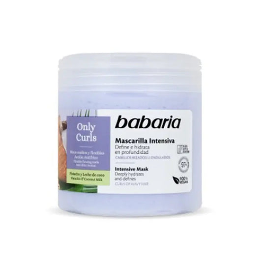 Babaria Only Curls Intensive Curly Hair Mask 400ml Jag Couture London - New York
