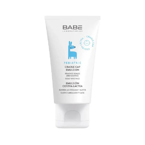 Babe Cradle Cap Emulsion for Children by Jag Couture London in 50ml bottle, gentle skincare for infants' scalp.