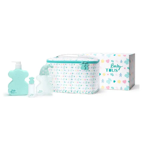 Set of four Baby Tous Eau de Cologne spray bottles, 100ml each, from Jag Couture London - New York.
