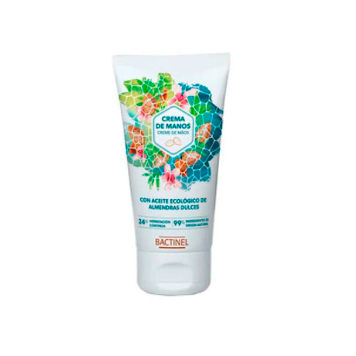 Jag Couture London New York Bactinel Hand Cream with organic almond oil, 50ml jar, creamy texture and smooth application.