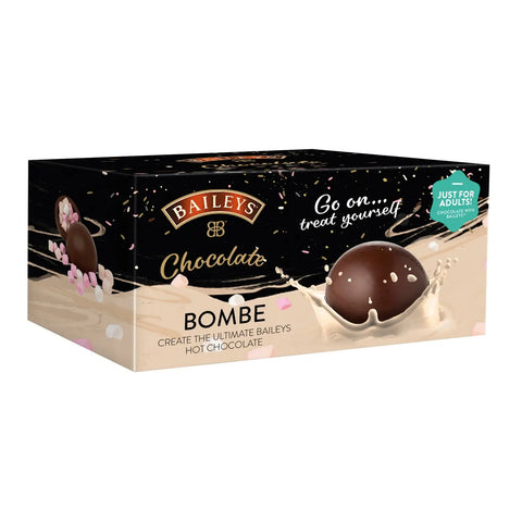 Jag Couture London New York Baileys Bombe trio of dark chocolate treats filled with mini marshmallows
