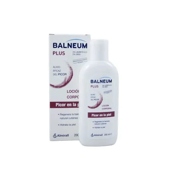 Jag Couture London New York Balneum Plus Body Lotion 200ml bottle, creamy texture, suitable for sensitive skin.