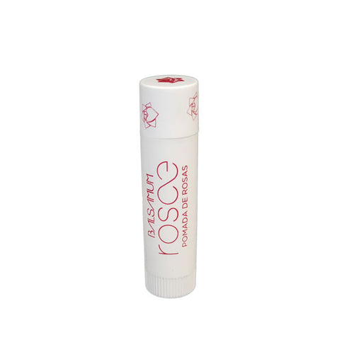 Balsamum Rosae stick by Jag Couture London New York, showing a close-up of the fragrant herbal balm in a sleek container.