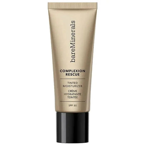 BareMinerals Complexion Rescue Tinted Hydrating Gel Cream in Birch with SPF30, 35ml jar, showing the product container and label.