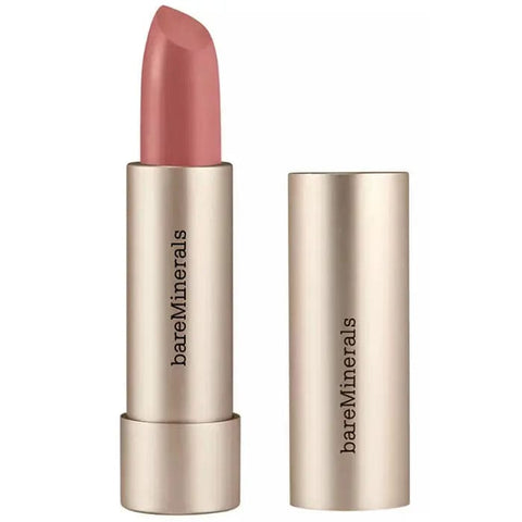 Bareminerals Mineralist Hydra Smoothing Lipstick Focus in 3.6g, displayed with smooth, hydrating lipstick tube and natural finish.