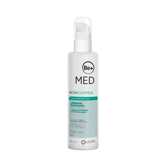 Be+ Med Acnicontrol Cleansing Gel 200ml Jag Couture London - New York