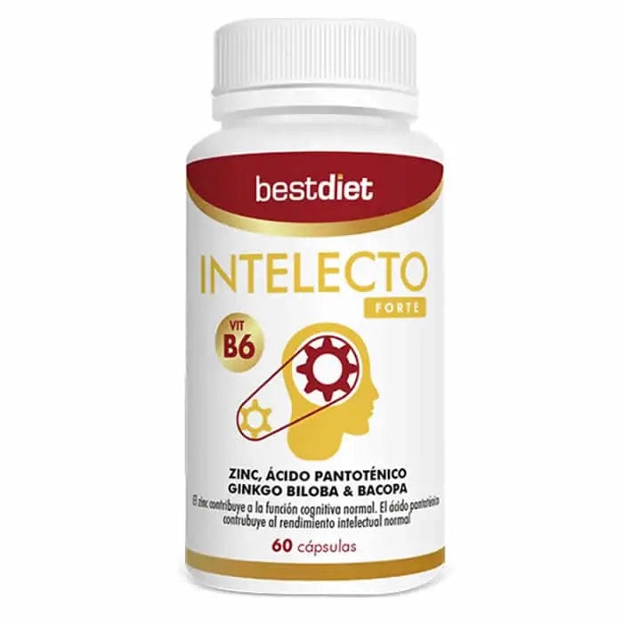 Best Diet Intelecto Forte supplement in 60 capsules by Jag Couture London New York, featuring dietary health and wellness benefits.