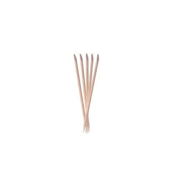 Set of five orange manicure sticks from Beter by Jag Couture London-New York, 11.5cm long, displayed on a neutral background.