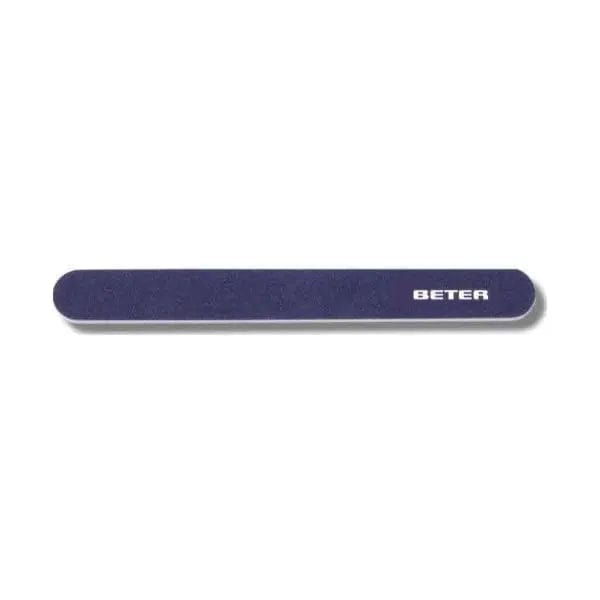 Jag Couture London New York Beter fibreglass nail file 180/220 grit, 17.5cm long, with textured surface for nail shaping and smoothing.