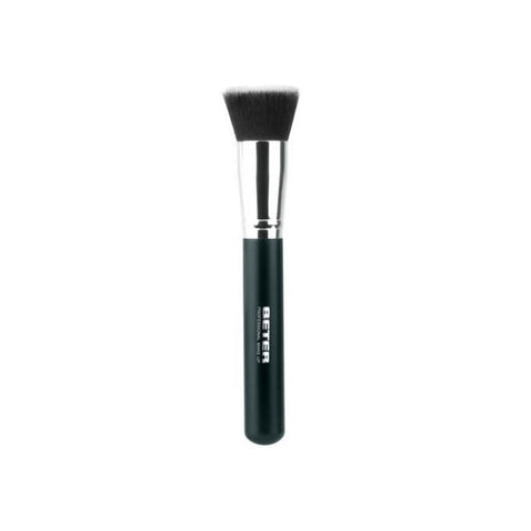 Jag Couture London Kabuki brush with synthetic hair, 17cm, perfect for smooth makeup application and blending.