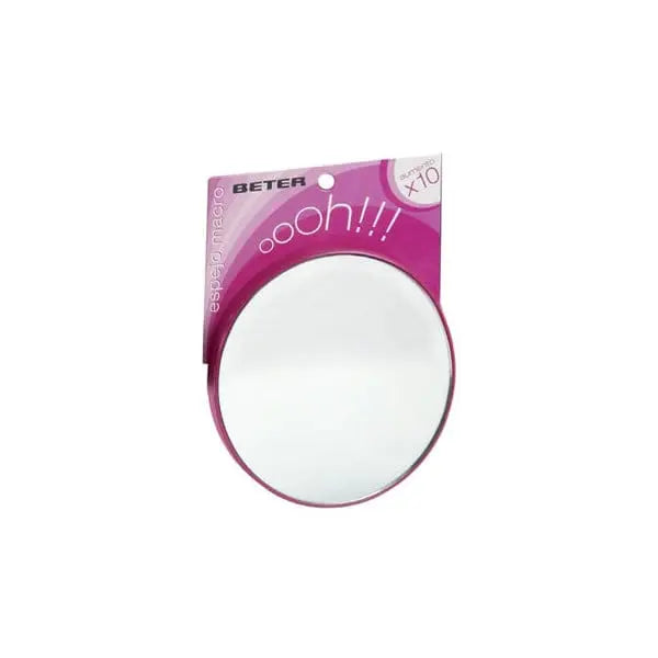 Jag Couture London New York Beter Ohh! Macro Mirror x10, compact magnifying mirror with multiple lenses for detailed viewing.