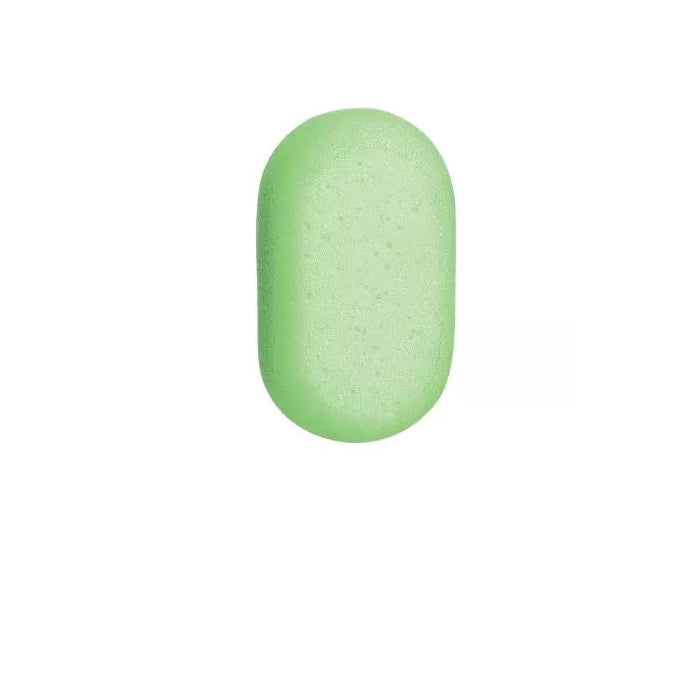 Jag Couture London - New York Beter Oval Sponge for makeup application, shown in a close-up image.