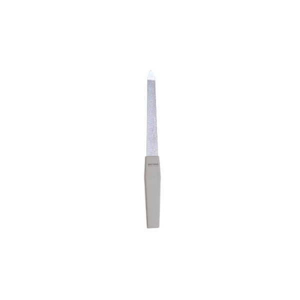 Jag Couture London New York Beter Sapphire Nail File, 15.7cm, with blue sapphire finish for smooth nail shaping and filing.