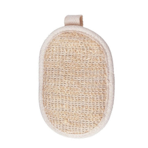 Jag Couture London - New York Beter sisal and cotton sponge, natural cleaning scrub with textured sisal and soft cotton fibers.