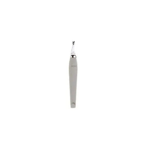 Jag Couture London New York stainless steel cuticle cutter, 10.4cm, with a sleek, ergonomic design for precise nail care.