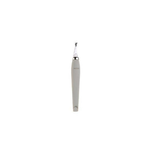 Jag Couture London New York stainless steel cuticle cutter, 10.4cm, with a sleek design and sharp precision blades for nail grooming.