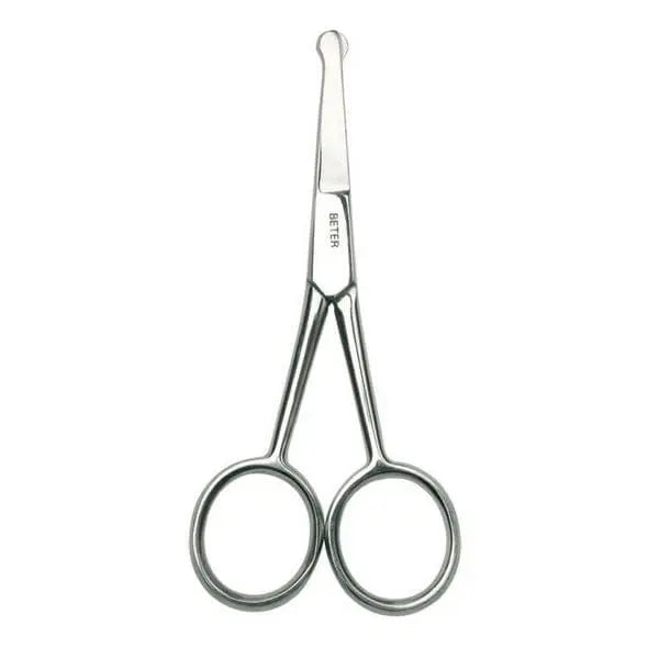 Jag Couture London stainless steel straight blunt tip scissors, 10.4cm, designed for precise cutting and grooming tasks.
