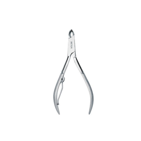 Jag Couture London stainless steel tongue and groove manicure pliers for precise nail grooming and cuticle care.