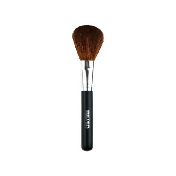 Jag Couture London New York Beter Thick Makeup Brush with goat hair, 18.5cm, showcasing the full brush with soft bristles.