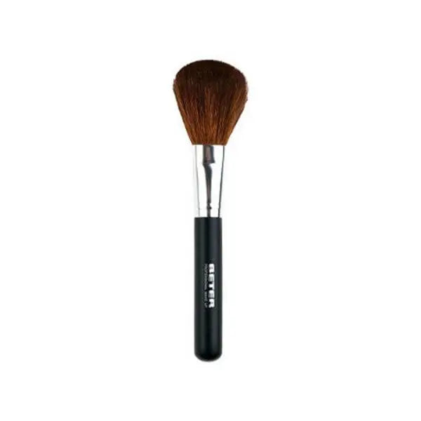 Jag Couture London New York Beter Thick Makeup Brush with goat hair, 18.5cm, showing the full brush and bristle details.