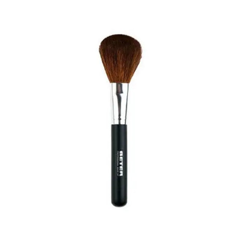 Jag Couture London New York Beter thick makeup brush with goat hair, 18.5cm, showing the soft bristles and sleek handle.