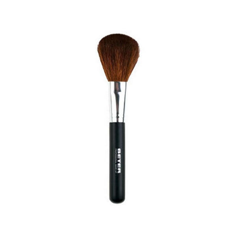 Jag Couture London New York Beter Thick Make Up Brush with goat hair, 18.5cm, shown with soft bristles for flawless application.