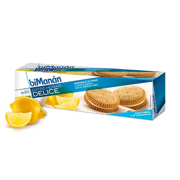 Two lemon-flavored biscuits from Bimanán by Jag Couture London New York showcased on a plate.