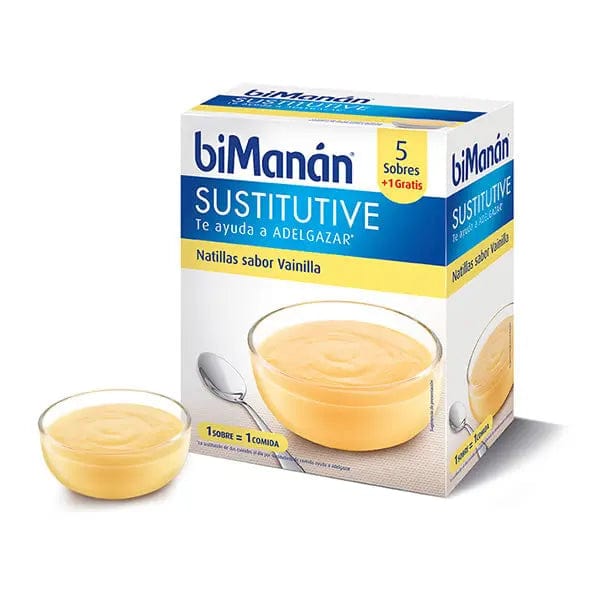Jag Couture London New York Bimanán Sustitutive Vanilla Custard 5-unit pack, creamy vanilla dessert with smooth texture.