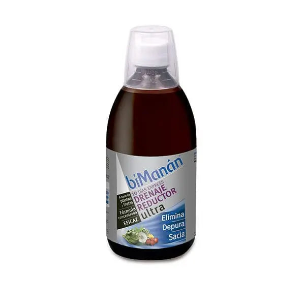 Bimanán Ultra Body-Shaper Drainage 500ml bottle by Jag Couture London New York, with sleek packaging and product label.