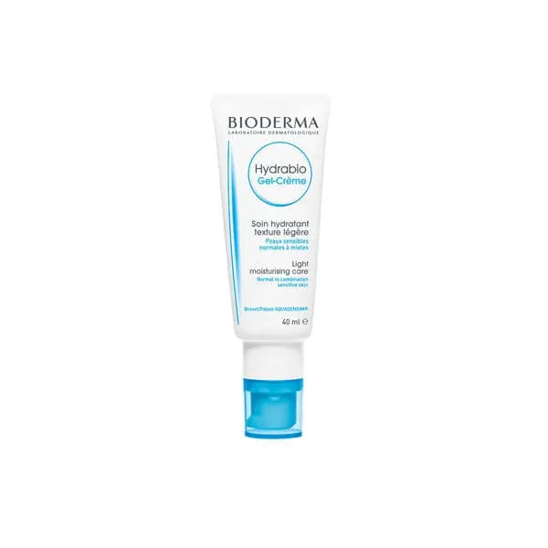 Bioderma Hydrabio Gel-Crème Light Moisturizing Care in 40ml jar, with fresh, lightweight gel formula for hydrating skin