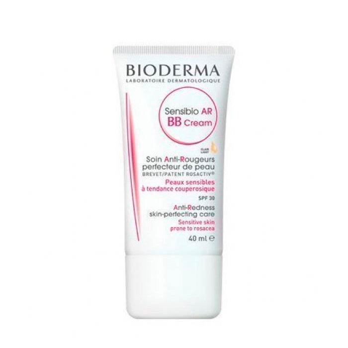 Bioderma Sensibio Ar BB Cream SPF 30 in 40ml tube, suitable for sensitive skin, with natural finish and sun protection.
