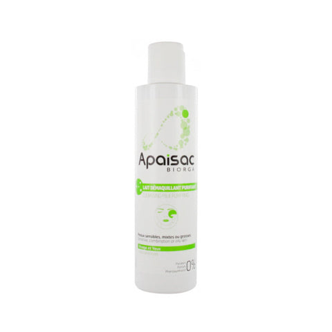 Biorga Apaisac Face Cleansing Lotion 200ml from Jag Couture London featuring a gentle facial cleansing product.