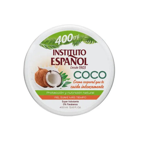 Jag Couture London New York Coconut Body Cream, super hydratant in a 400ml jar with a smooth, creamy texture.