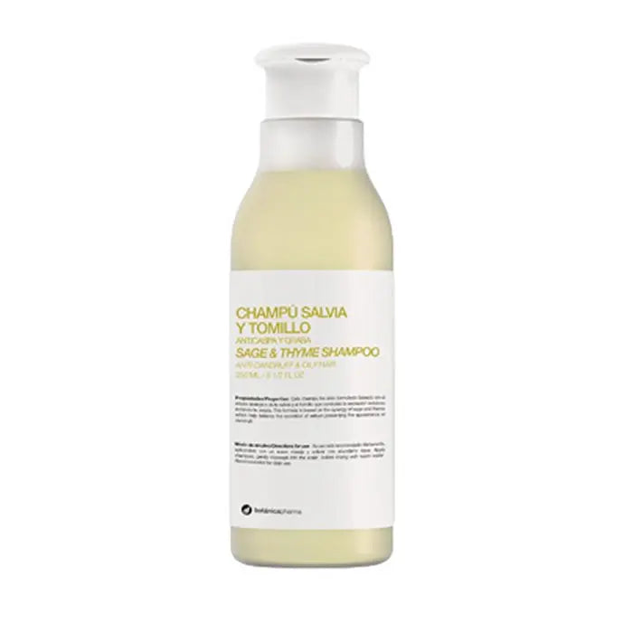 Jag Couture London Botanicapharma anti-dandruff and grease shampoo 250ml bottle with label and cap.
