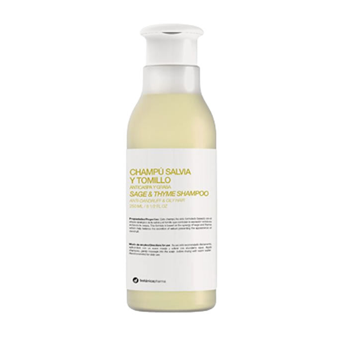 Botanicapharma Anti-Dandruff & Grease Shampoo by Jag Couture London, 250ml bottle with clear label and cap.