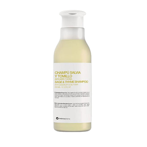 Botanicapharma Anti-Dandruff & Grease Shampoo by Jag Couture London, 250ml bottle with clear label and cap.