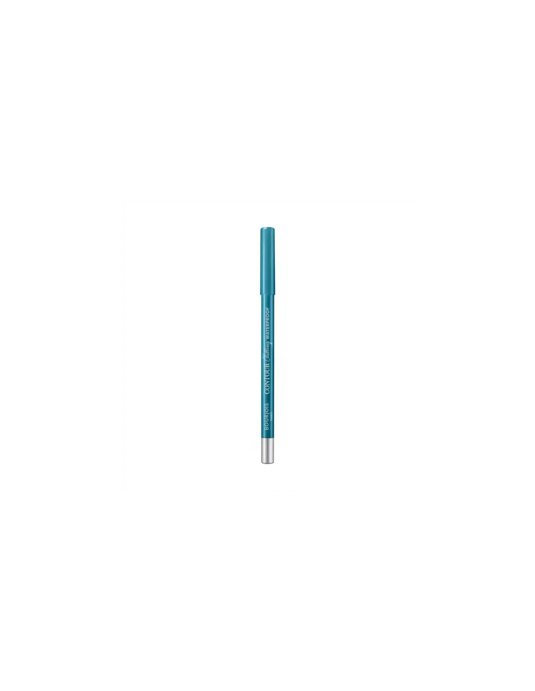 Bourjois Contour Clubbing waterproof eye pencil in Sea Blue, 1.2g, with a smooth, vibrant blue eyeliner tip.
