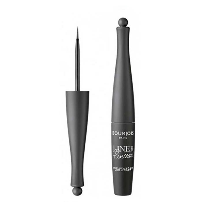 Bourjois waterproof eyeliner pen with brush tip in Gris Minimaliste, 2.5ml, by Jag Couture London New York.