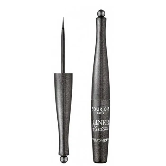 Bourjois waterproof eyeliner pen in shade 008 Noir Surréaliste with a brush tip, 2.5ml, by Jag Couture London New York.
