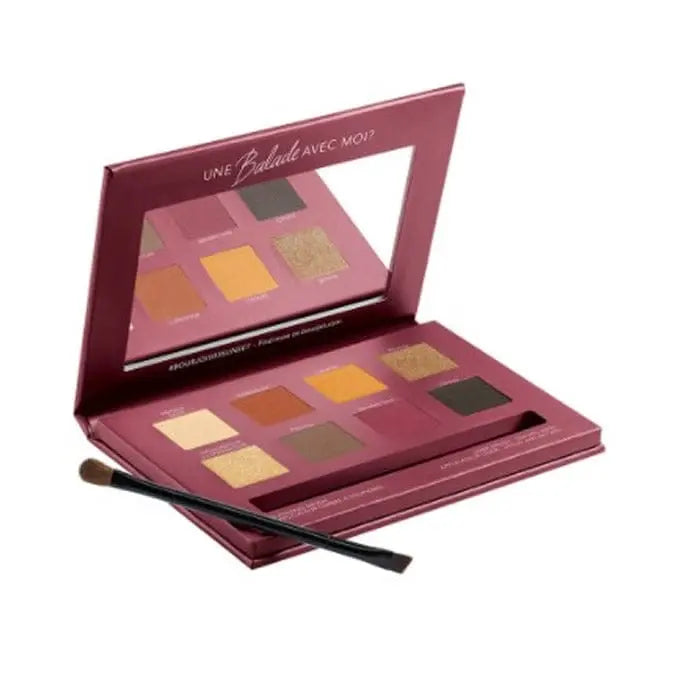 Bourjois Nº3 Quai De Seine Eyeshadow Palette Sunset Edition with four eyeshadow shades in a sleek compact.