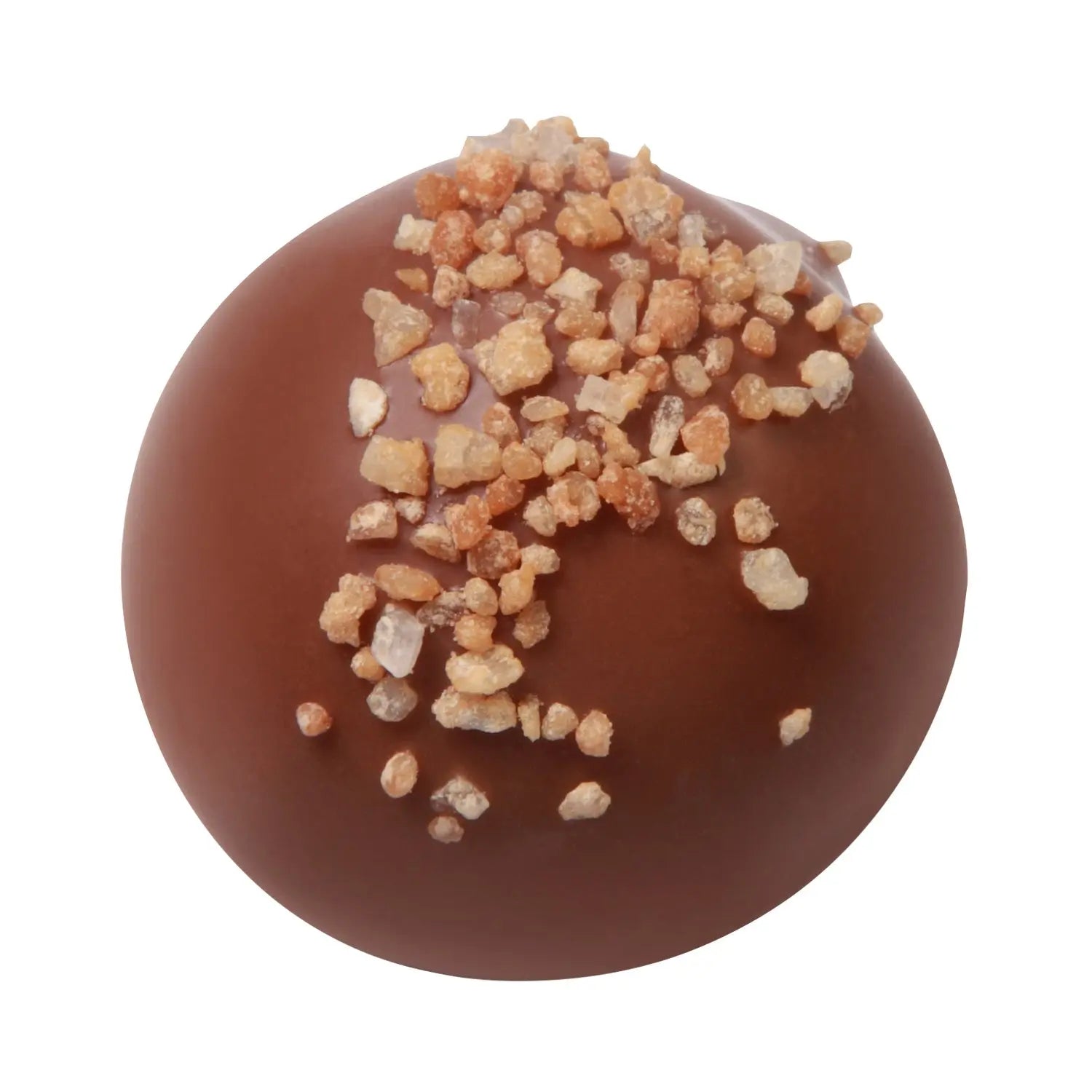 Jag Couture London milk chocolate with crème brûlée white ganache, 15.2g, showing the chocolate bar with smooth filling and packaging.