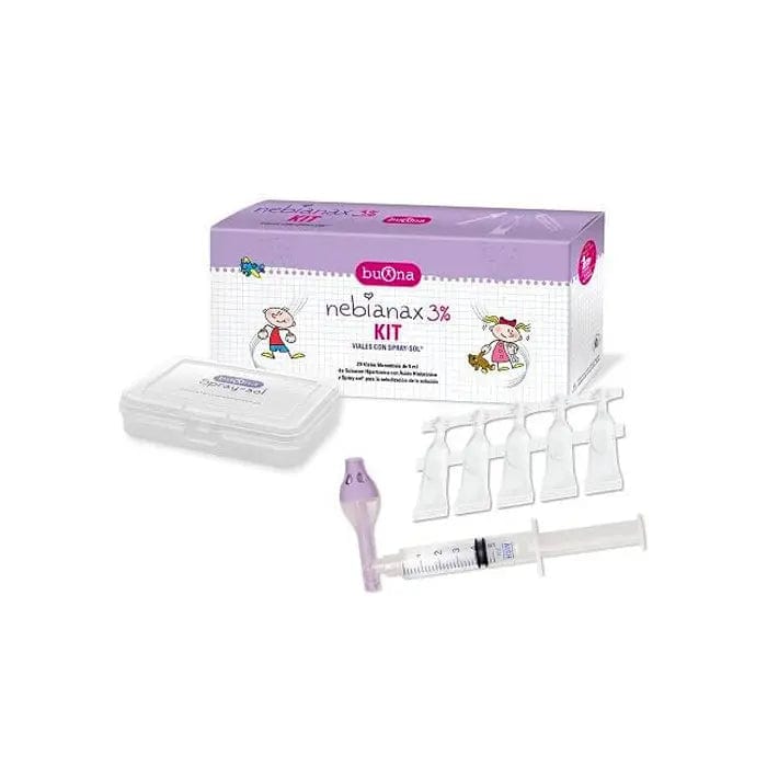 Buona Nevianax 3% kit with 20 vials of 5ml and spray, from Jag Couture London New York, displayed on a white background.