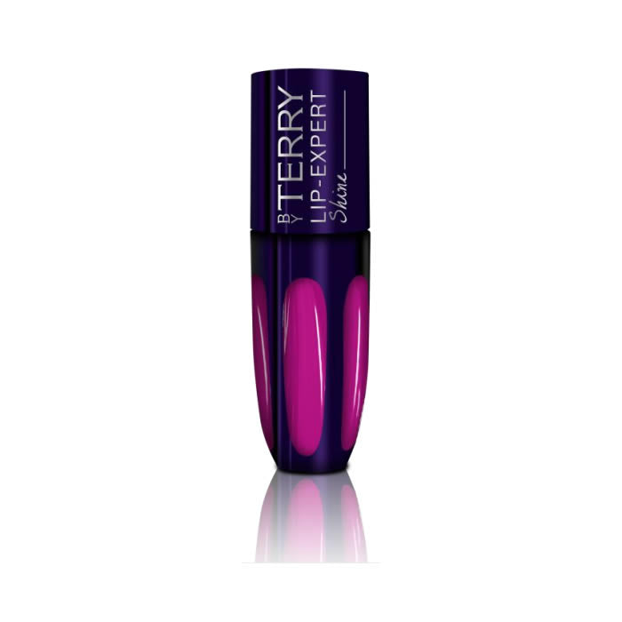 By Terry Lip Expert Shine in Gypsy Chic lip gloss, featuring a shiny, smooth texture in a vibrant pink shade.