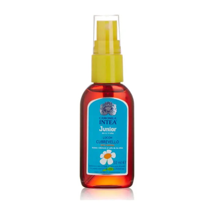Camomila Intea body hair lightening lotion spray for children, 50ml, by Jag Couture London New York, with chamomile extract.