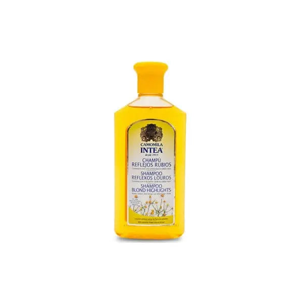 Camomila Intea shampoo for blond highlights by Jag Couture London, 250ml bottle with chamomile for blonde hair care