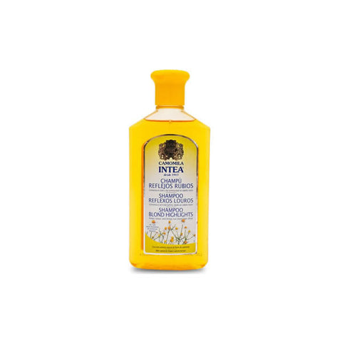 Jag Couture London Intea Camomila shampoo for blond highlights in 250ml bottle, with chamomile for gentle hair care.
