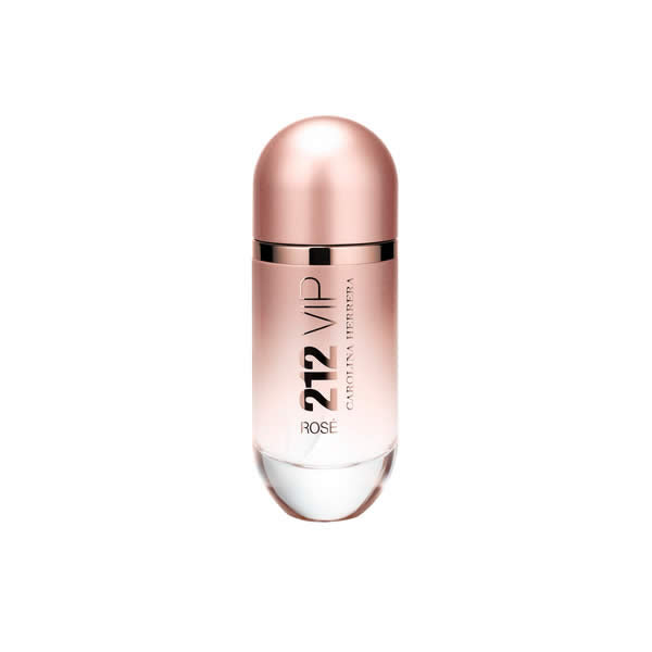 Carolina Herrera 212 VIP Rose perfume spray in 30ml bottle, elegant fragrance with floral and fruity notes, from Jag Couture London.