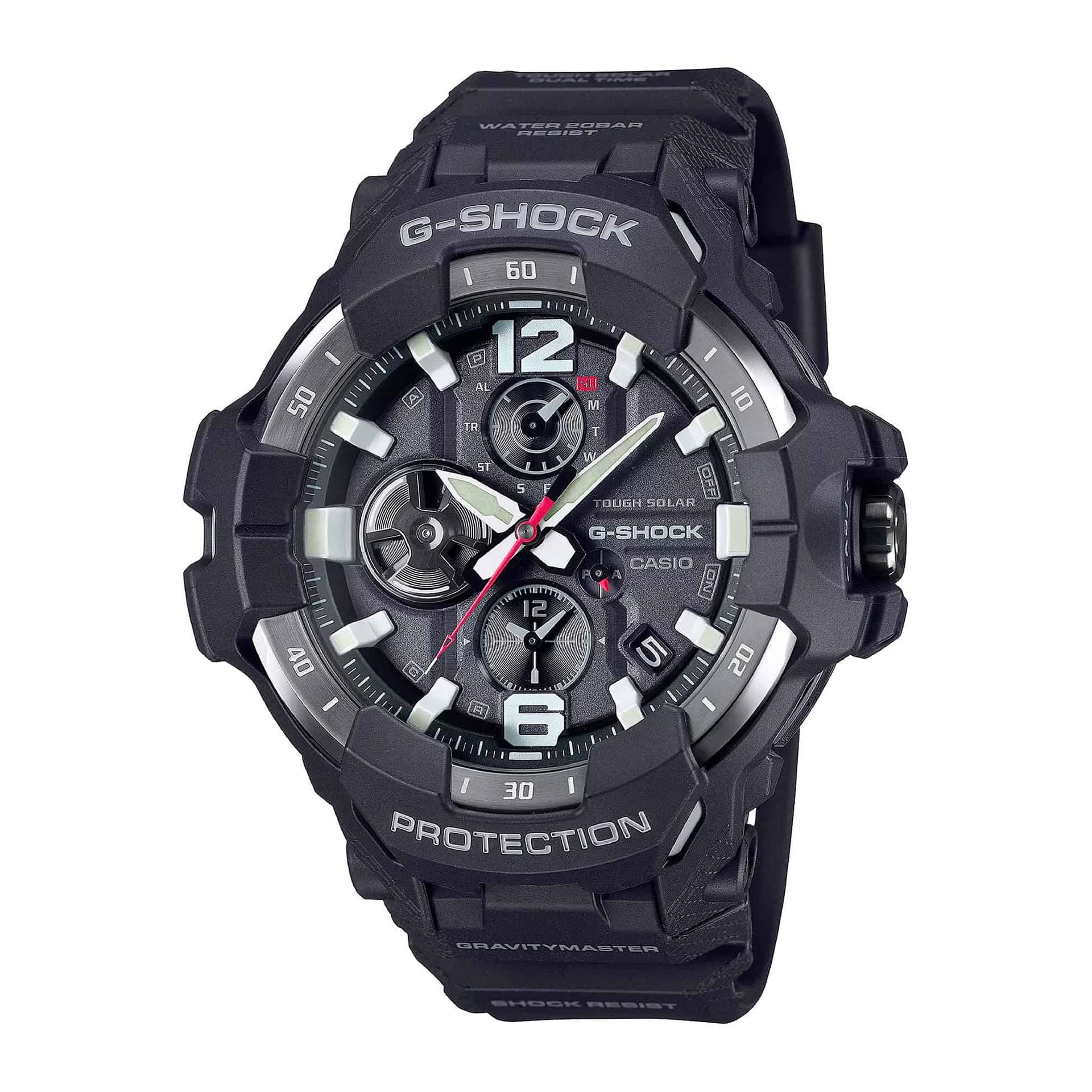 Casio X093_GR-B300-1AER G-Shock watch by Jag Couture London featuring black resin strap and digital display
